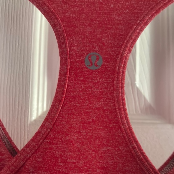 Lululemon Athletica Red Tank Top Racerback - Picture 3 of 4